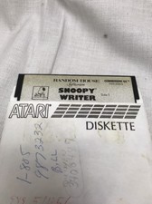 RARE Snoopy Writer for Commodore 64 1985 Side one and two picture