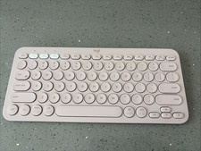 Logitech K380 TKL Wireless Scissor Keyboard for PC Mac, Android Rose Tested picture