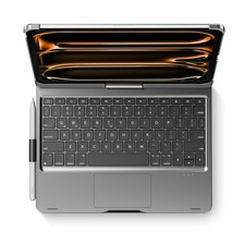 edaiser Swivel Keyboard Case for iPad Pro 11-inch M5 M4 (2025 2024) Gray picture