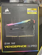 Corsair Vengeance RGB Pro 32GB (2x16GB) DDR4 3600MHz Ram (CMW32GX4M2D3600C18) picture