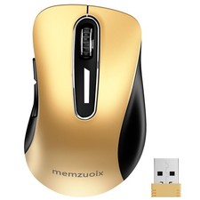 Memzuoix 2.4G Wireless Mouse 1400 Dpi Mobile Optical Cordless Mouse Usb picture