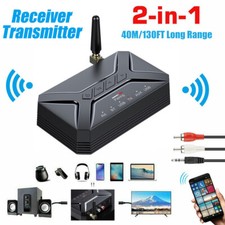 Bluetooth 5.0 Transmitter Receiver 3.5mm AUX To RCA Wireless HiFi Audio Adapter picture