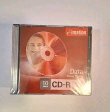 Imation 10 pack CD-R 1x-52x 700MB  Music Photos Data NEW Sealed picture