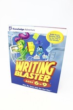 Writing Blaster - PC Knowledge Adventure Ages 6-9 1st-3rd Grade - New Sealed picture