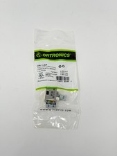 Ortronics OR-TJ6A Cat6A TracJack RJ45 Keystone Jack Clarity T568A/B Fog White picture
