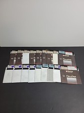 Lot Of 18 Vintage BASF 5.25 Floppy Disks Used  bundle Flexy disk Rev + sleeves  picture
