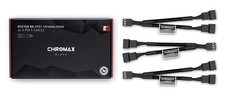 NA-SYC1 chromax.Black, 4 Pin Y-Cables for PC Fans (Black) picture