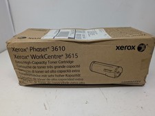 Genuine Xerox 106R02722 Black High Capacity Toner Phaser 3610 3615 (70) picture