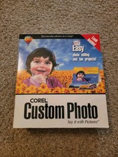 Corel Custom Photo Special Edition for Windows 95 98 NT. Case Broken picture
