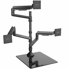 VIVO Pneumatic Triple Ultrawide Monitor Desk Stand, Up to 49