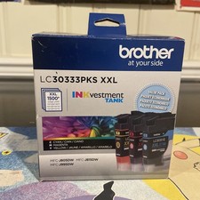 NEW Brother LC3033 3PKS XXL INKvestment Tank 3 Pack Color Ink Carts EXP: 03/2025 picture