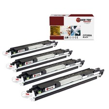 4Pk LTS 130A CF350A Black Compatible for HP LaserJet Pro MFP M176 M177fw Toner picture