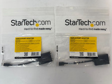 STARTECH.COM MDP2VGA MINI DISPLAYPORT TO VGA VIDEO ADAPTER CONVERTER NEW QTY 2 picture