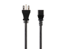 Monoprice Heavy Duty Extension Cord - 10ft - Black, NEMA 6-15P to IEC 60320 C13 picture