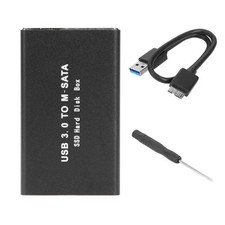 USB3.0 6Gbps Ultra-Fast mSATA SSD External Enclosure System Driver-Free Support picture