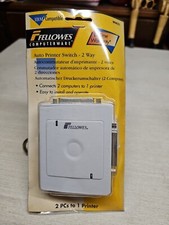 FELLOWES Auto 2-Way PRINTER SWITCH #99421 - NIB IBM Compatible NEW VINTAGE (OK) picture