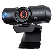 NexiGo HelloCam Lite 4K Webcam Auto Shutter 1080p 60fps 9-Step Zoom Dual Mics picture