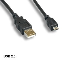 Kentek 10' USB 2.0 Type A to Micro B Cable Sync Charge Camera PDA MP3 MP4 PS4 picture