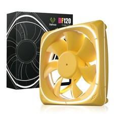Vetroo 120mm Case Fan White LED Lighting PC Computer Silence Cooling Fan picture