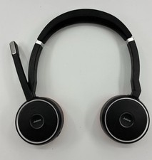 Jabra Evolve 75 Headset HSC040W Wireless Bluetooth Headphones Tested & Working picture