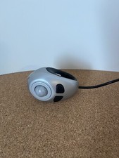 MICRO TRAC HANDHELD TRACKBALL SLEEK LAPTOP MOUSE FELLOWES USB TESTED 99928 picture