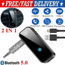 USB Wireless Bluetooth Transmitter Receiver for Car Music Audio Aux Adapter lot picture