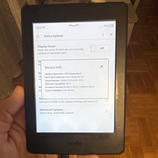 Amazon Kindle 6in Wi‑Fi eBook Reader 3GB Black (Language Setup Screen) picture