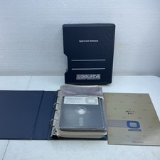 Osborne Computer dBase II Tutor, Manual & Disk's (9) 1982 picture