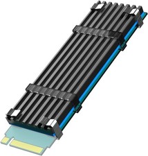 GLOTRENDS M.2 NVMe SSD Heatsink 22x70x3mm, Aluminum Heat Sink Cooler with The... picture