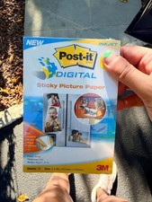 Post-it Digital Sticky Picture Paper 4 x 6 in Matte 25 Sheets picture