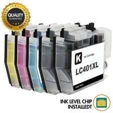5P XL Premium Ink fits for LC401XL Brother MFC-J1010DW MFC-J1012DW MFC-J1170DW picture
