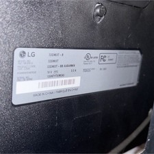 LG 32G60WA‑B 32” curved + LG 32GN63T‑B 32” flat panel monitor  = one price picture