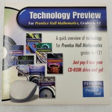 Technology Preview for Prentice Hall Mathematics, Grades 6-12 CD-ROM picture