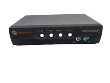 Avocent Switchview PC PS2 4 Port KVM Server Selector VGA Mouse KB picture