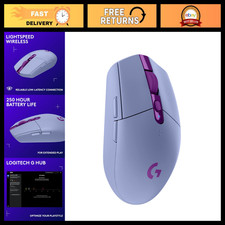 Wireless Gaming Mouse - Lightspeed Technology, Ultra-Lightweight, Lilac Color picture