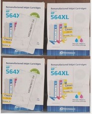 4 - Dataproducts Inkjet Cartridge replaces HP 564XL High Yield CMY Color Ink picture