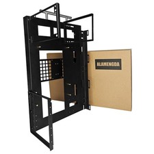 ALAMENGDA Open Computer Case,Open Air Pc Case, Two-Way Server ATX, Black picture