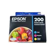 Epson 200 Cyan Magenta & Yellow Ink Exp 09/23 OPEN BOX picture