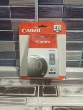 Genuine Canon Pixma 40 Black Ink Cartridge PG-40 Sealed picture