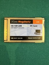 3Com Megahertz 3CXFE575BT 10/100 CardBus LAN Card w/ Built-In XJACK picture