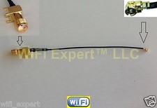 1X U.FL Mini PCI to SMA PCB Mount Pigtail Antenna WiFi Cable 4 Inches (10cm) USA picture