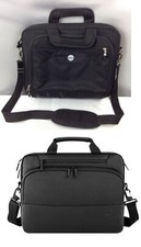 Dell Laptop Computer Brief Case Messenger Bag Carry On w/ Shoulder Strap 16” picture