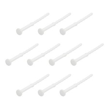30PCS Fan Shock Absorbing Rubber Nail, Silicone Cooler for PC, White picture