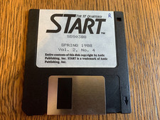 ATARI ST START QUARTERLY SPRING ISSUE 1988 VOL. 2 NO. 4 FLOPPY DISK 3.5 TESTED picture