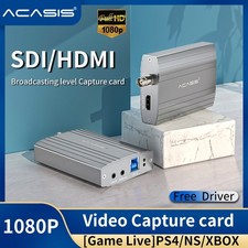 ACASIS SDI HDMI USB-B Video Capture Card 1080p60 Manual Switching Audio In/Out picture