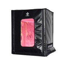 DIY Enclosure with Cooling Fan Yellow Without Lamp for Shoe Icing Box & 3D picture