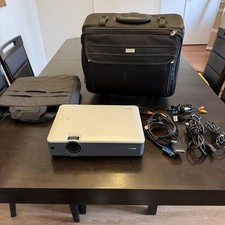 Sanyo PLC-XU75 LCD projector With Carrying Case No Remote Tested picture