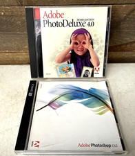 Adobe Photoshop CS2 for Windows – 2 Disc Set + Photo Deluxe 4.0 + Training Disc picture