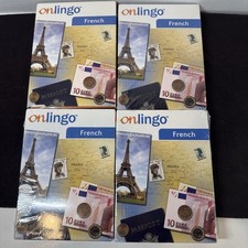 Onlingo French Language Learning Levels 2,3,4,6 Audio CDs + CD-Rom Sets (2007) picture