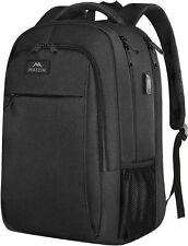 MATEIN Extra Large Travel Backpack, TSA Friendly 18.4 Inch Laptop Deep Black  picture